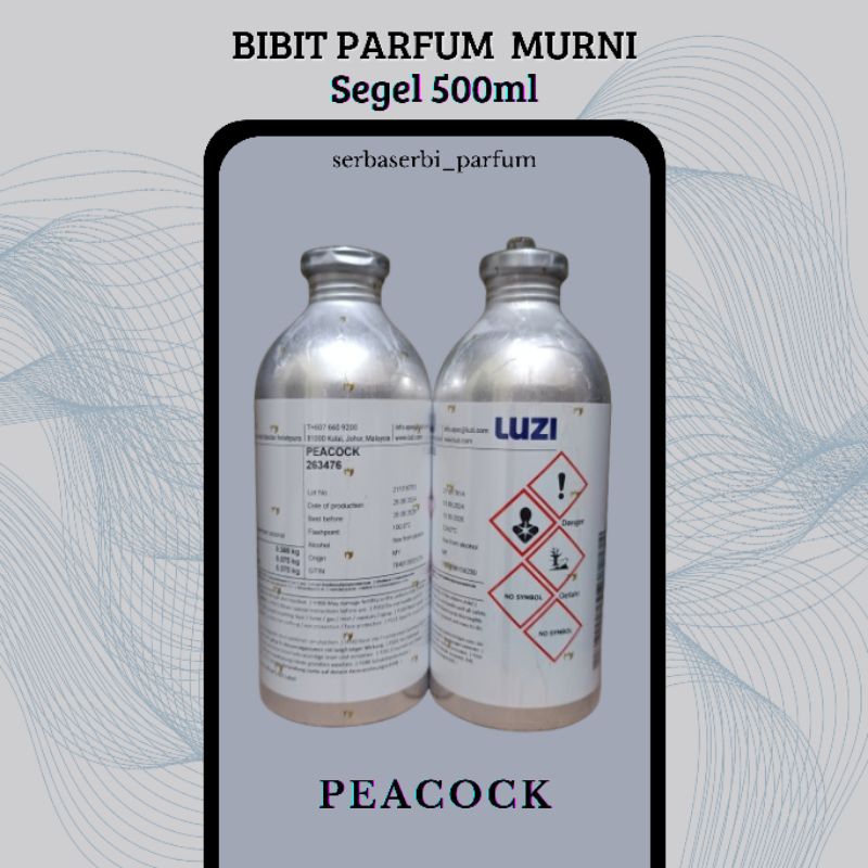 PARFUM PEACOCK INSPIRED ANASUI FLIGHT OF FANCY BY LUZI SEGEL 500GR