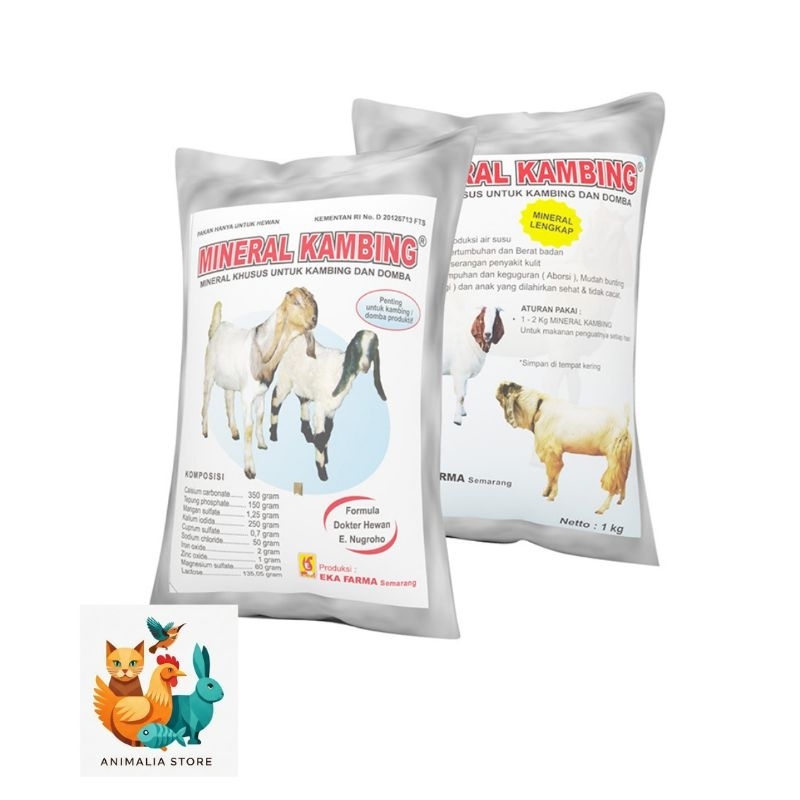 

Mineral Kambing 1 KG