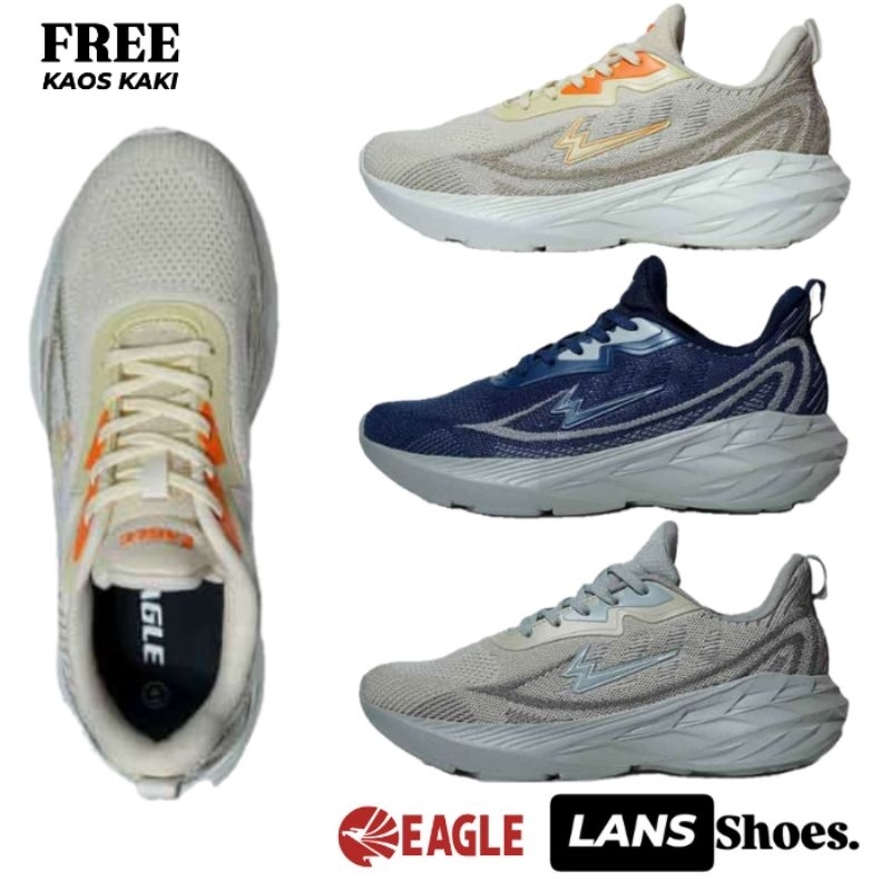 Eagle SOLACE Running Daily Shoes - Sepatu Running Original Eagle
