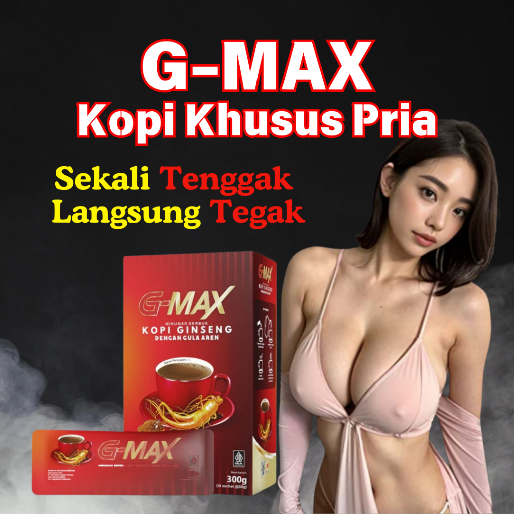 

KOPI G MAX ORIGINAL MINUMAN EXTRA GINGSENG 100% BPOM & HALAL