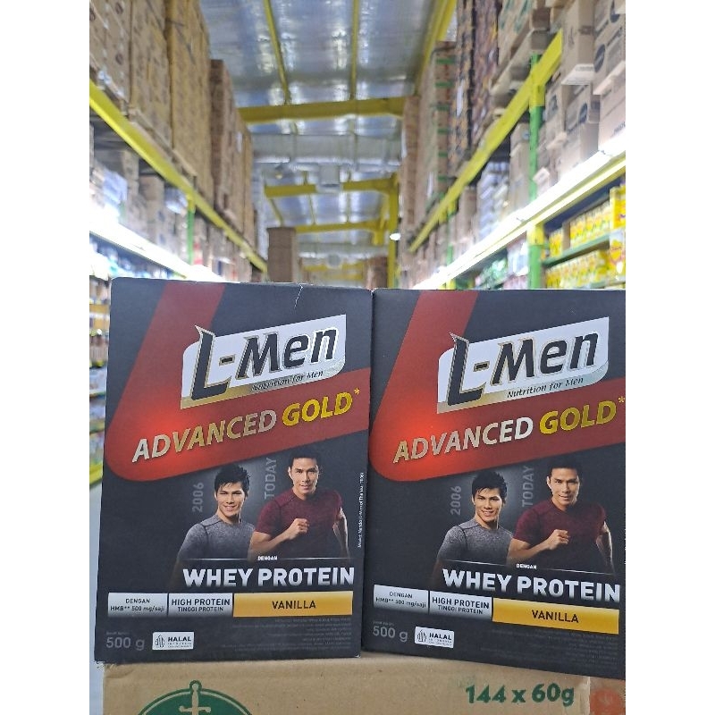 l men advanced gold  vanila 500 gr  whey protein