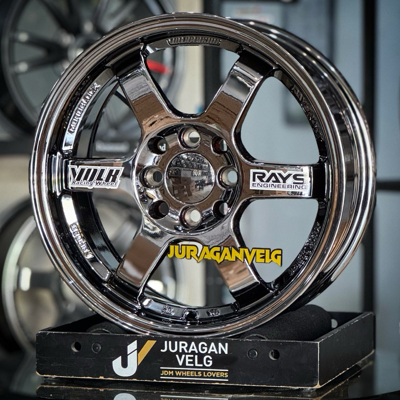 te37 black chrome r16 + SX2 205/50