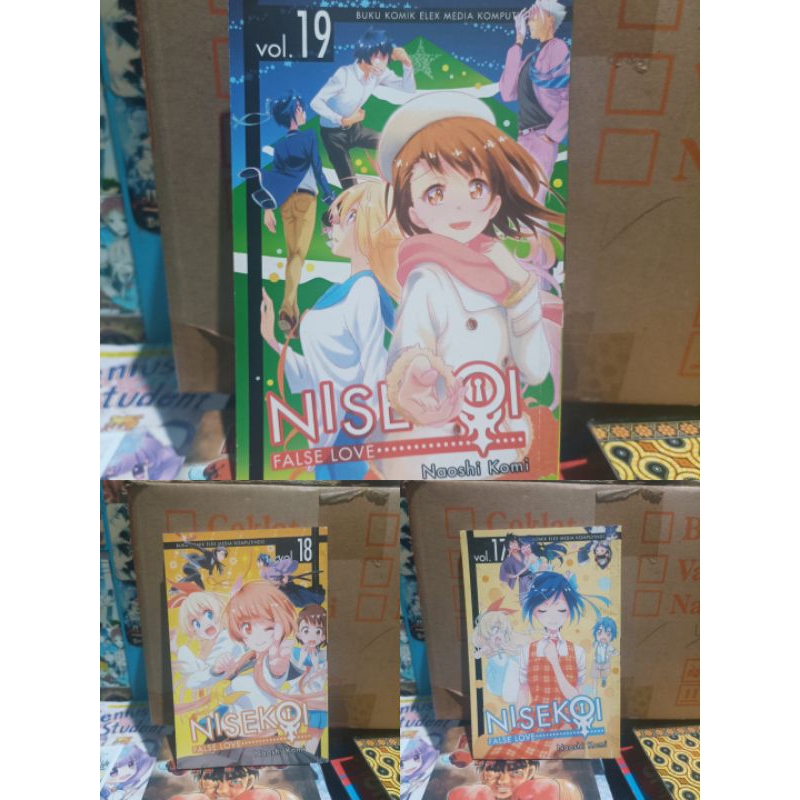 Komik nisekoi 17,18,19 / komik nisekoi vol 17,18,19