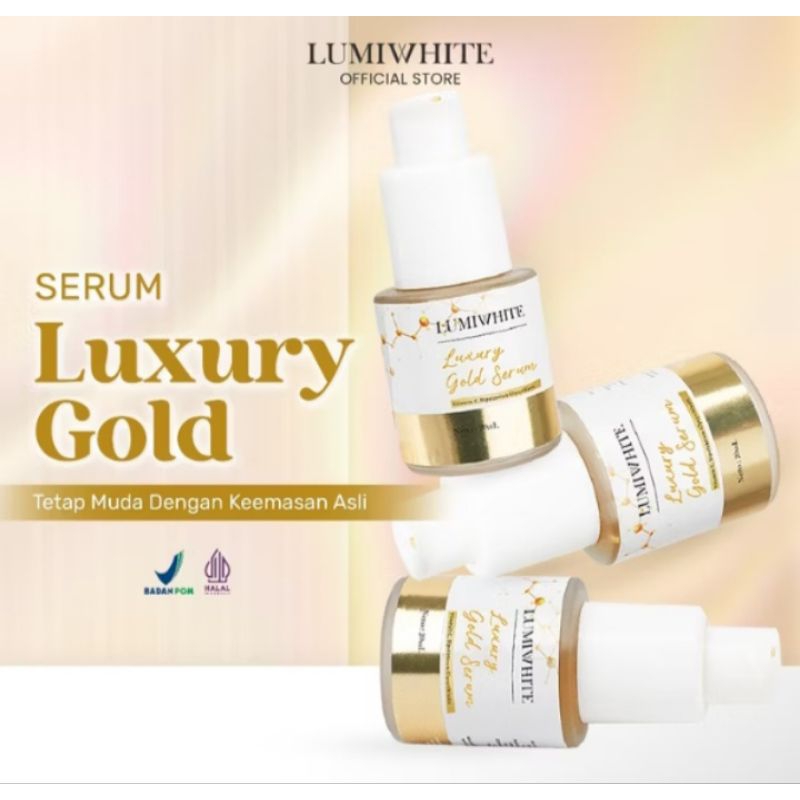 Lumiwhite Serum Luxury Gold