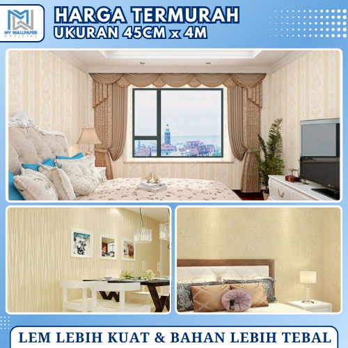 Wallpaper Ruang Tamu Wastiker Dinding Wallpaper Walpaper Ruang Tamu Stiker Dinding Ruang Tamu Stiker