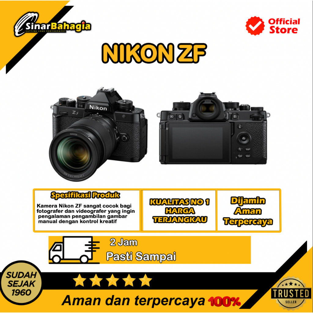 Nikon Zf Kamera Mirrorless Full Frame Nikon Z F