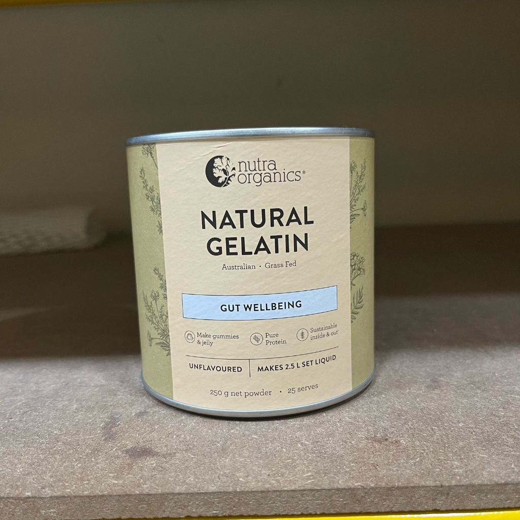 

Nutra Organics Natural Gelatin 250g