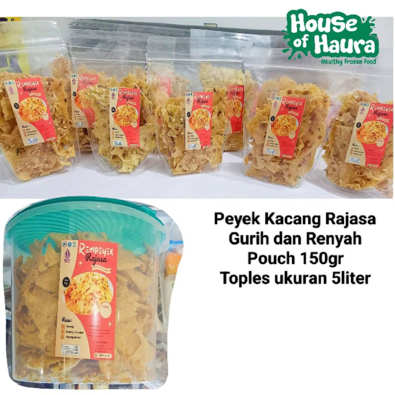 

Peyek kacang Renyah