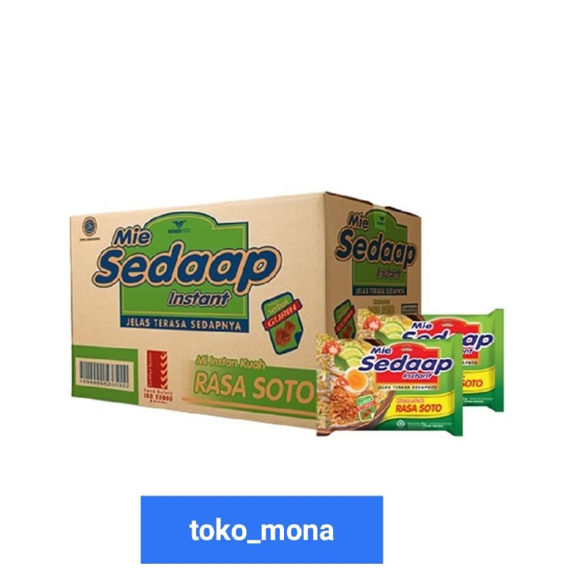 

mie sedap soto mie kuah mi instan sedaap soto