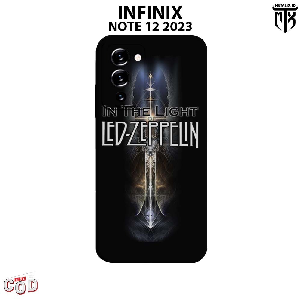 Casing INFINIX NOTE 12 G96 - Case INFINIX NOTE 12 G96 BAND LED ZEPPELIN SOFTCASE PROCAMERA CASE HAND
