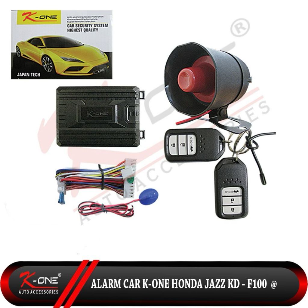 Alarm mobil universal model kunci Honda HRV JAZZ