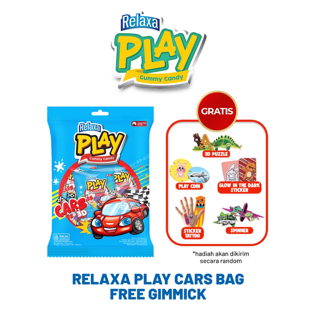 

Relaxa Play Cars Bag (10 x 12 gr)