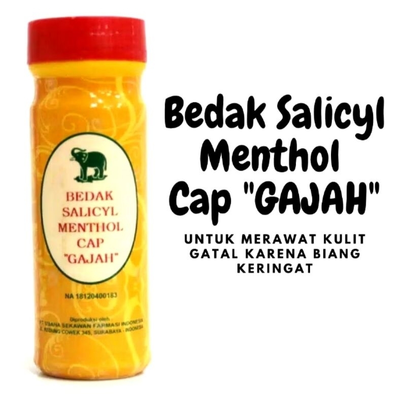 Bedak Salicyl Menthol Cap Gajah