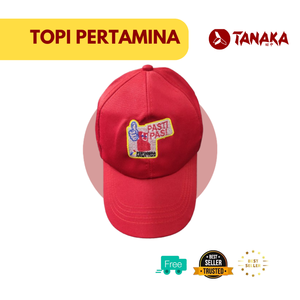 Topi SPBU | Topi Pertamina | Topi Merah | Topi Kerja Pertamina | Topi Baseball Cup | Topi Kerja SPBU