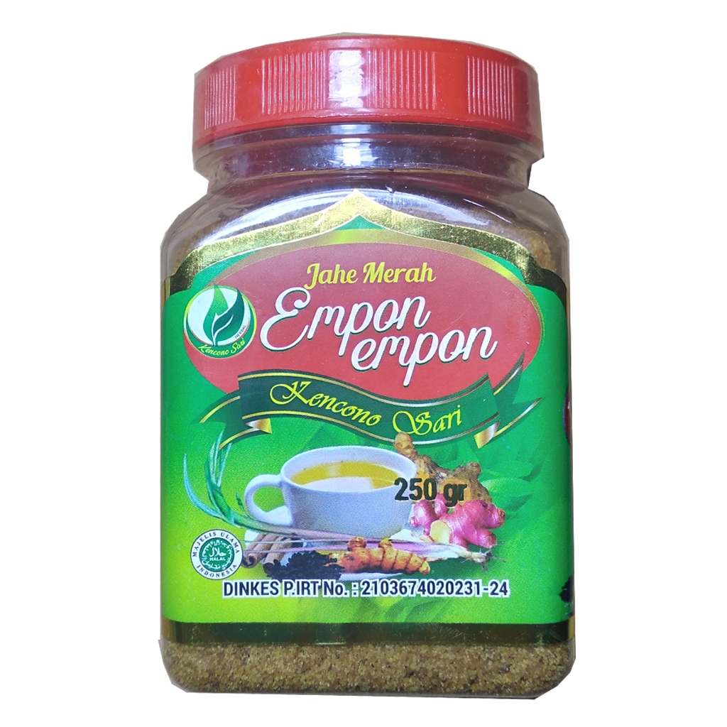 

Empon empon Jahe Merah 250 gr Kencono Sari - EXP : 12-2025