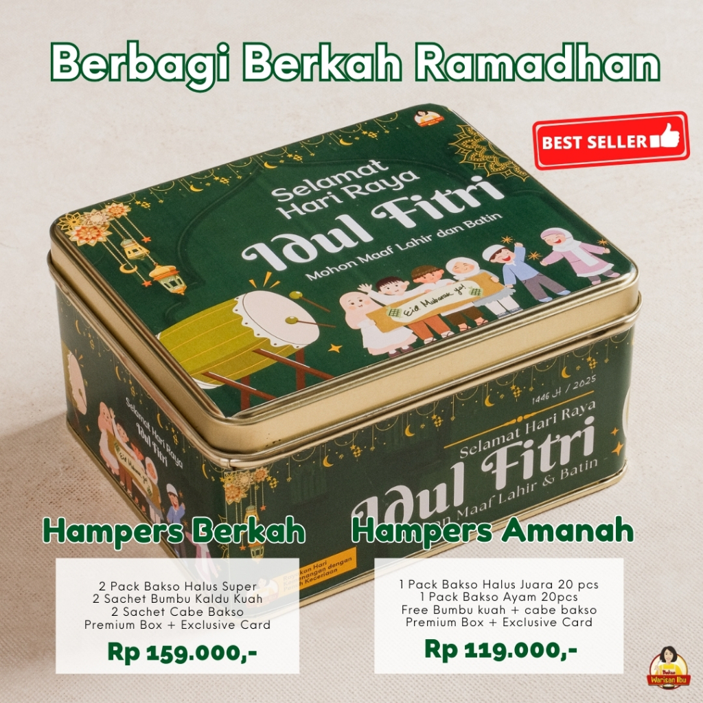 

Parsel Ramadan Bakso Warisan Ibu Frozen Hampers Cantik Murah