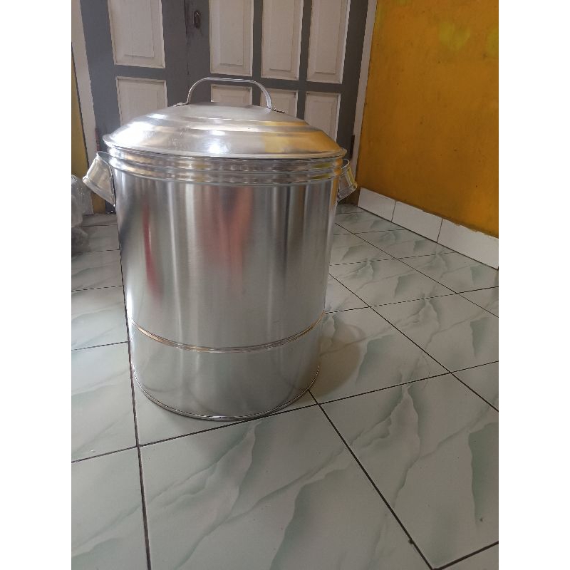 Dandang nasi / Dandang kukusan /Langseng nasi/Panci nasi 10Liter Alumunium