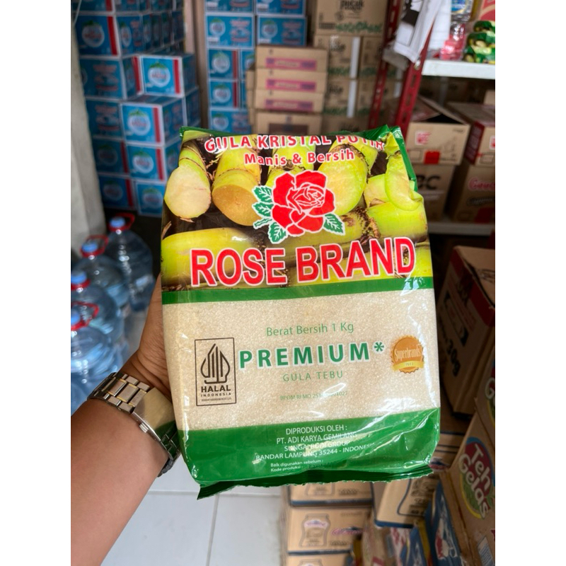 

GULA PASIR Rosebrand Premium 1 kg TERMURAH