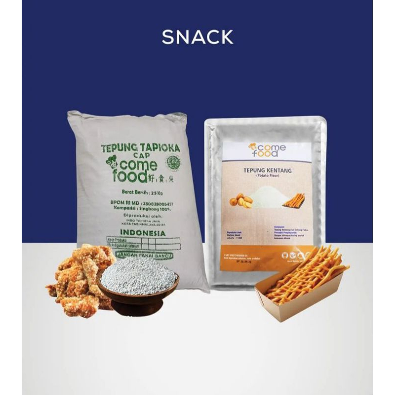 

COMEFOOD TEPUNG KASAR CRISPY 1 KG (REPACK)