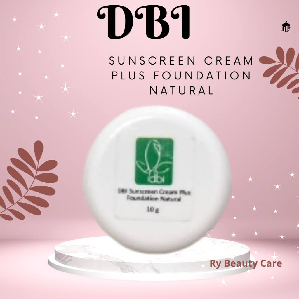 DBI Dermabeauty sunscreen cream plus foundation natural 10 Gram