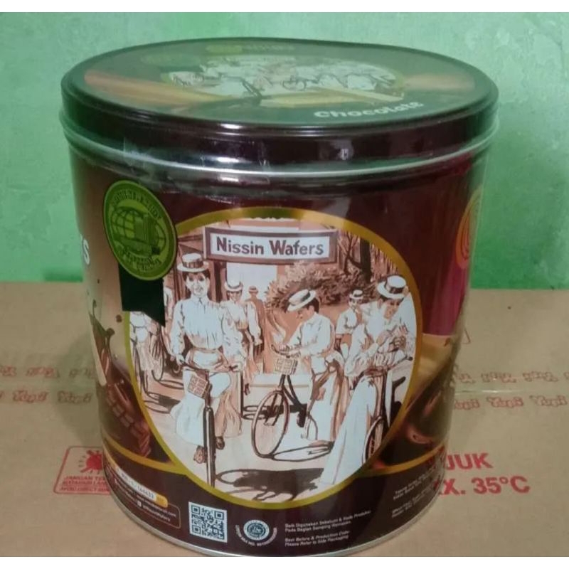 

WAFER COKLAT NISSIN KALENG 570gr