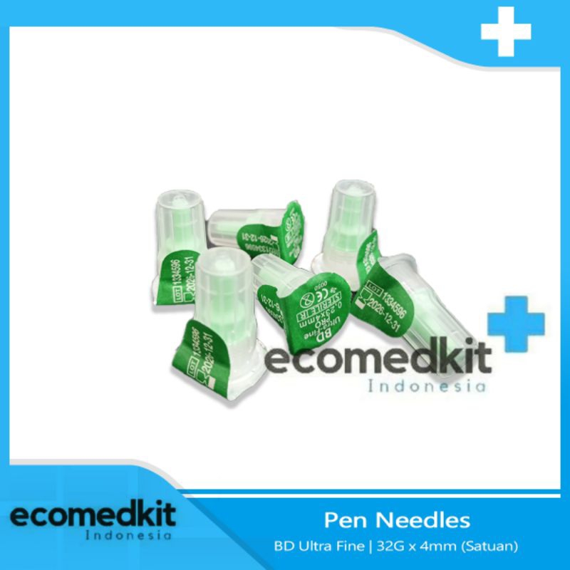 Insulin Pen Needles 4mm 5mm 8mm BD Ecer | Jarum Insulin