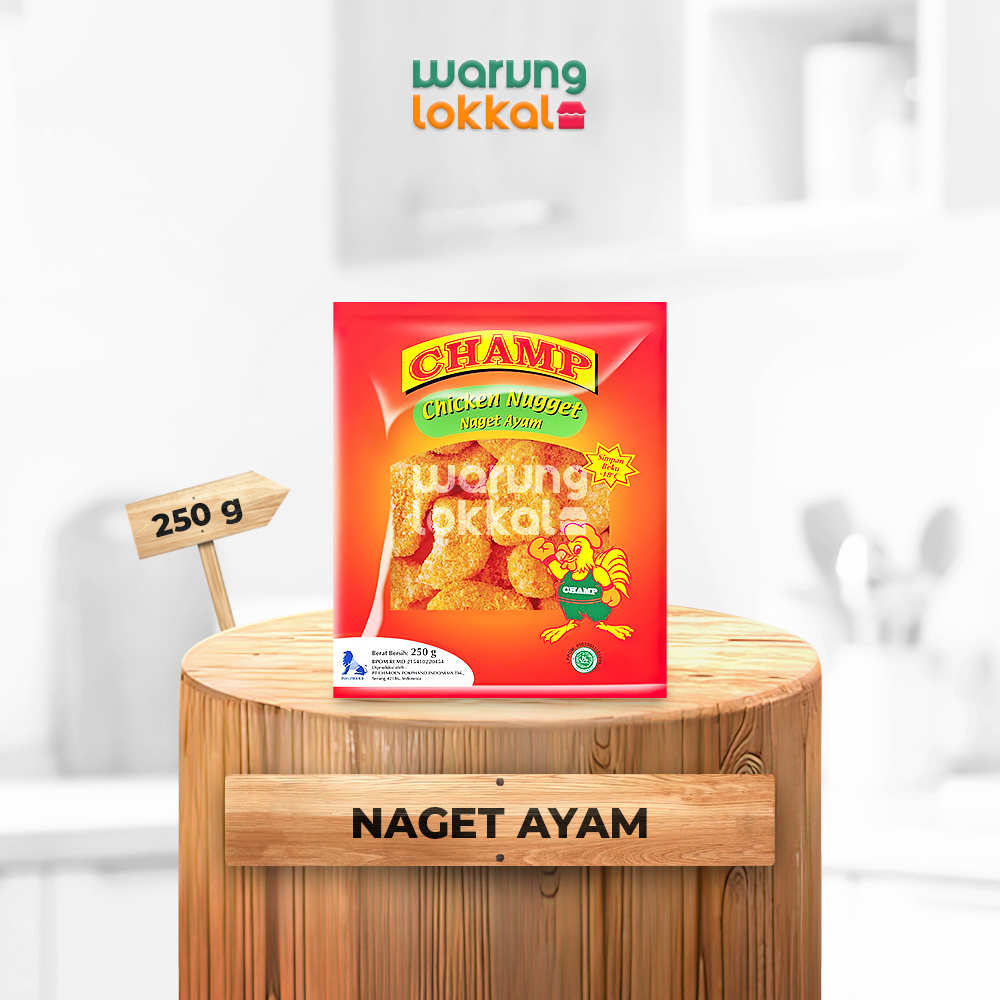 

Naget Ayam Champ 250g - Warung Lokkal