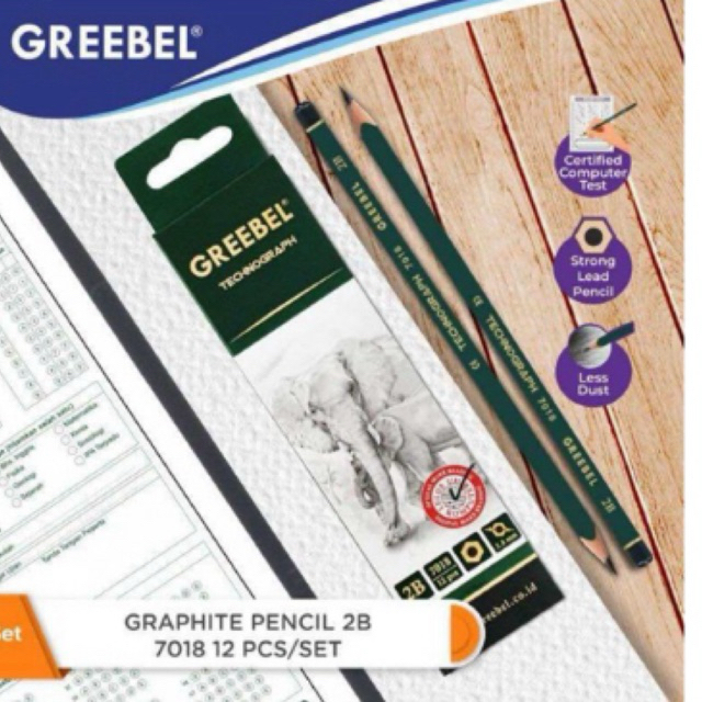 

PENSIL MEREK GREEBEL 2b