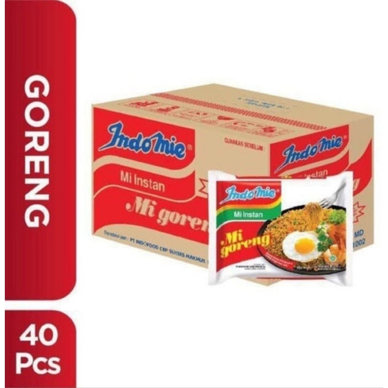 

Indomie Goreng 1 dus isi 40 pcs MURAH !