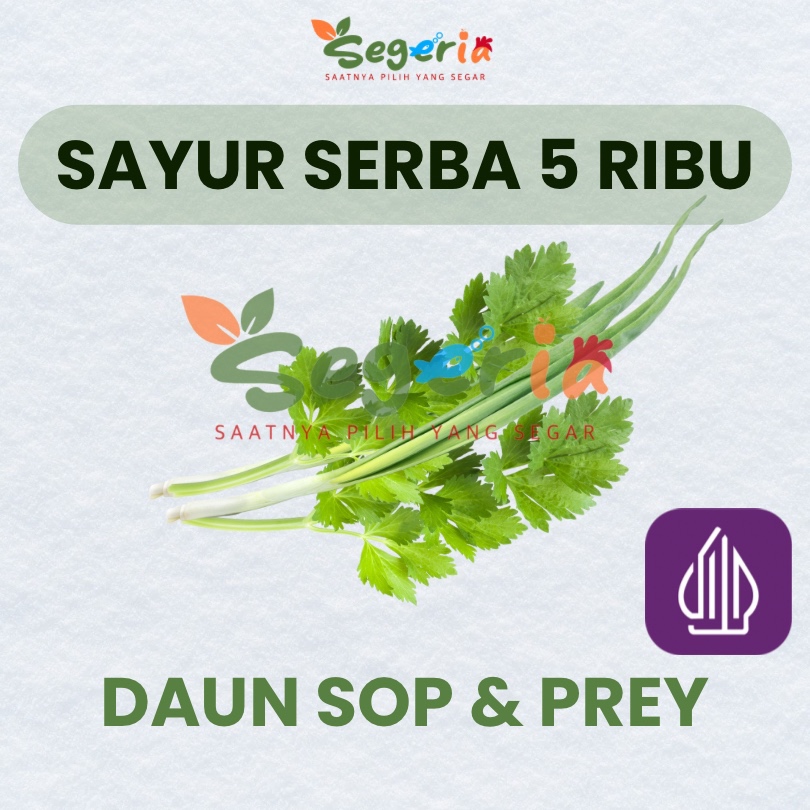 

DAUN SOP DAN PREY -Sayur Serba 5 ribu