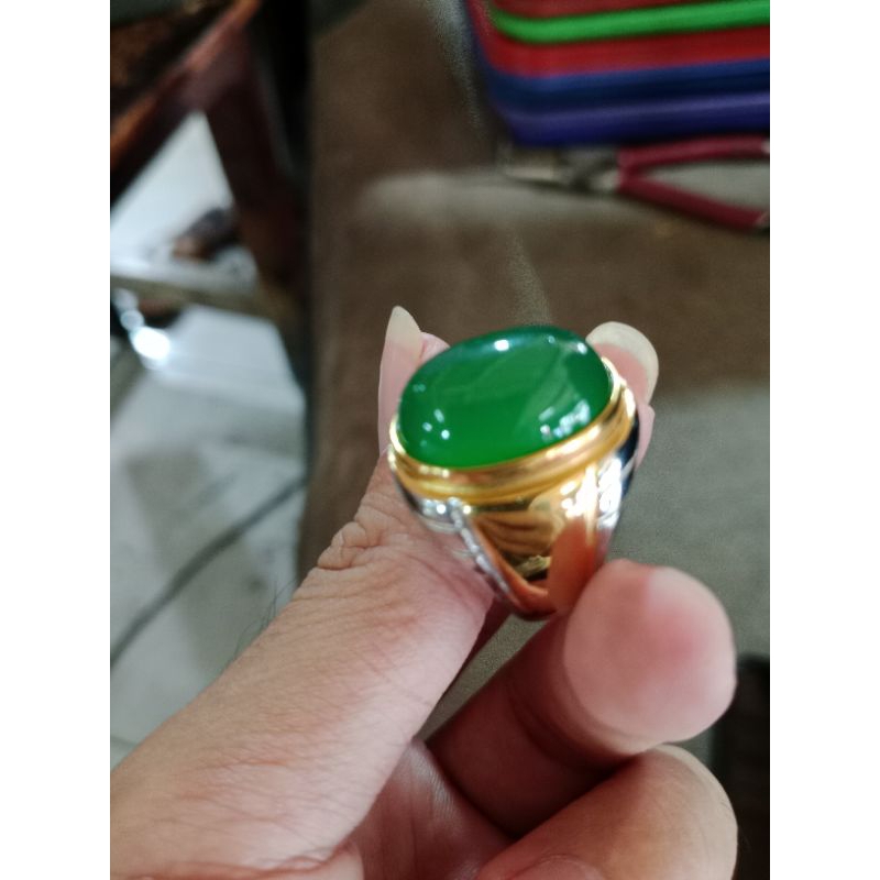 cincin ijo garut ring titanium super