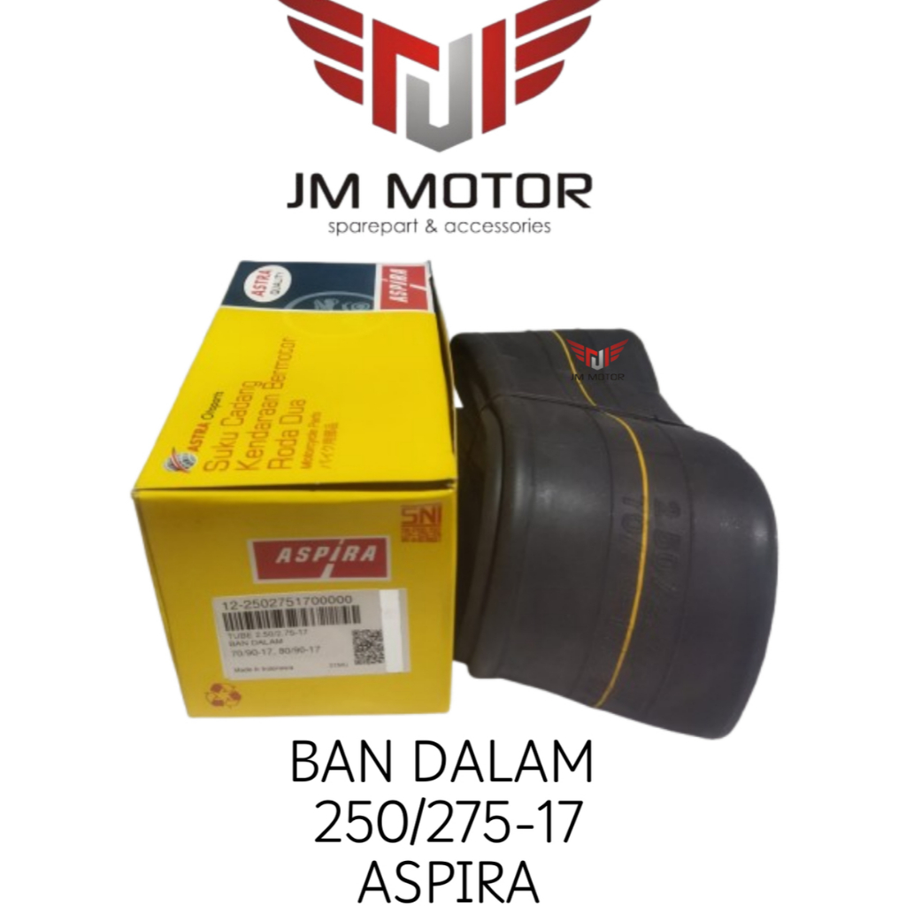 BAN DALAM 250/275-17 ASPIRA UNIVERSAL/BAN DALAM 275/300-17 ASPIRA UNIVERSAL/BAN DALAM 250/275-14 ASP
