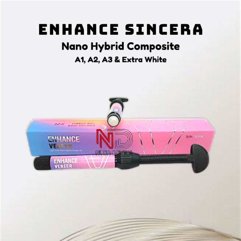 COMPOSITE NANOHYBRID ENHANCE SINCERA SERUPA DENTEX RUBY