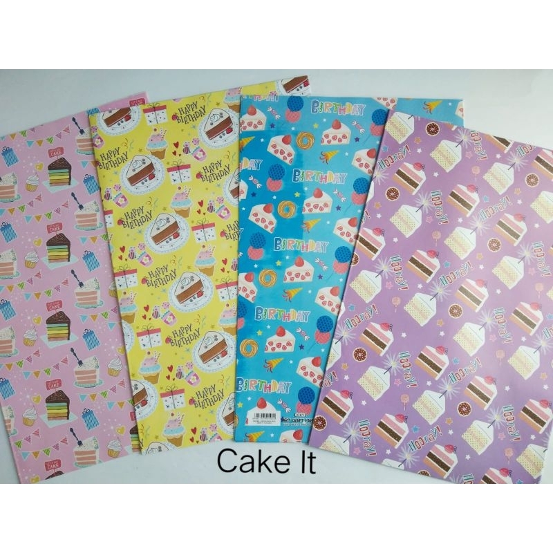 

Kertas Kado Kiky Batik Lebaran Idul Fitri Natal Ultah Valentine Tebal Kertas Bungkus Kado Ulang Tahun Hadiah