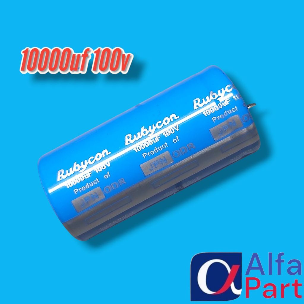 ELCO 10000uf 100volt RUBYCON BIRU