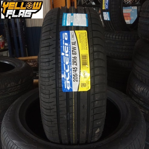 Ban Mobil Ring 16 205/45 Merk Accelera PHI-R 205 45 R16 Ban Tubles Untuk Mobil Sedan Ceper