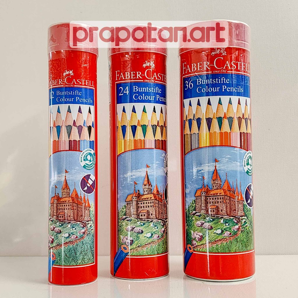 

Pensil Warna Faber Castell Buntstifte Round Tin | Color Pencil
