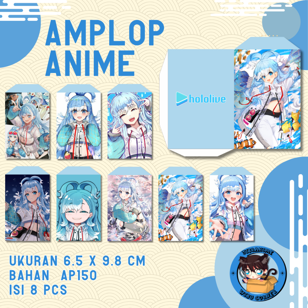 

AMPLOP LEBARAN ANIME KOBO KANAERU