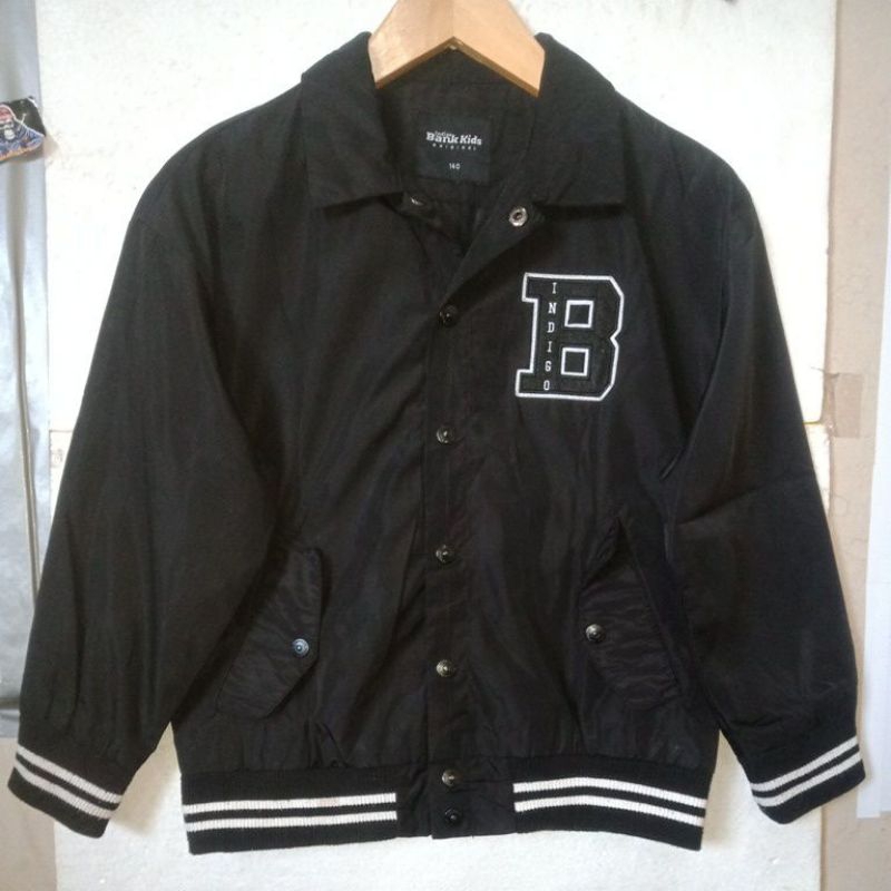 BOMBER JACKET indigo kids size L [kids] second original