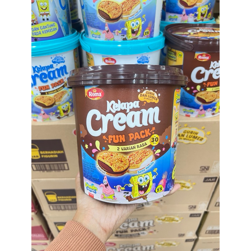 

Biskuit roma kelapa cream all variant 30pcs