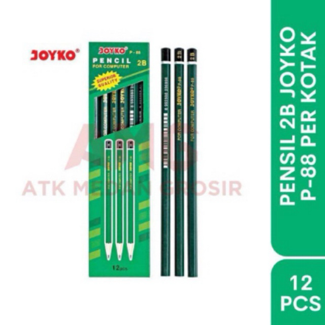 

COD PENSIL JOYKO HIJAU 2B