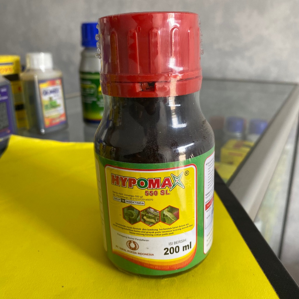 HYPOMAX 550SL - 200 ML insektisida plus bonus perekat perata dan penembus