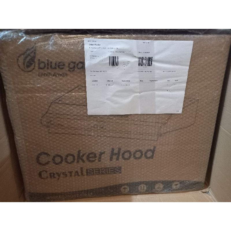 cooker hood blue gaz