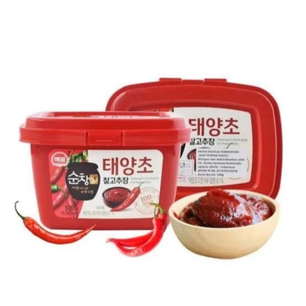 

Sajo Gochujang / Sambal Pasta Korea / Hot Pepper Paste 500gr