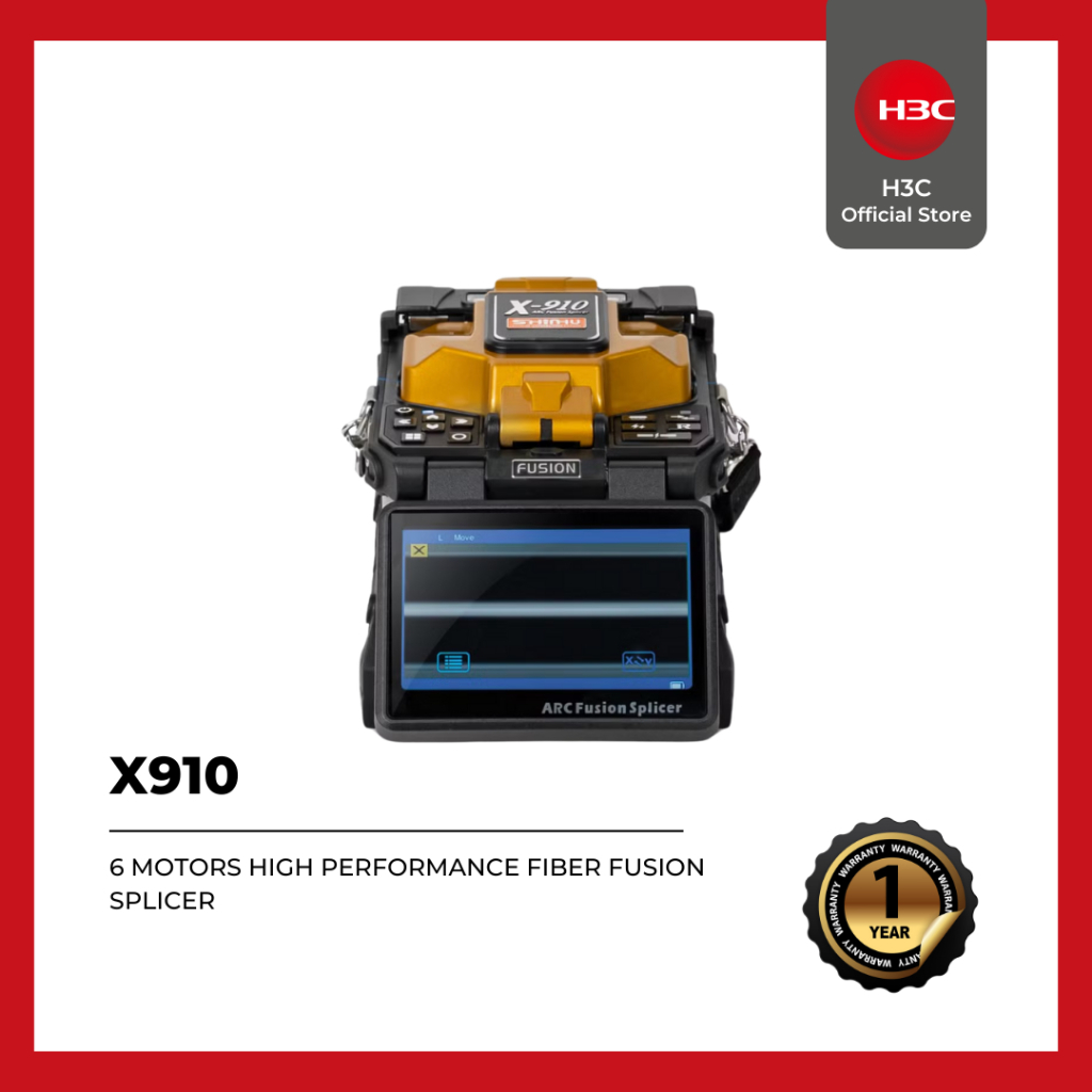 SHINHO X910 High Performance Fiber Optic Fusion Splicer