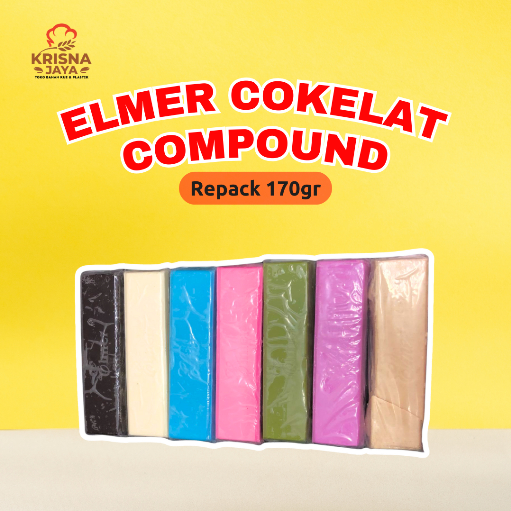 

Cokelat Elmer Compound Repack 170gr