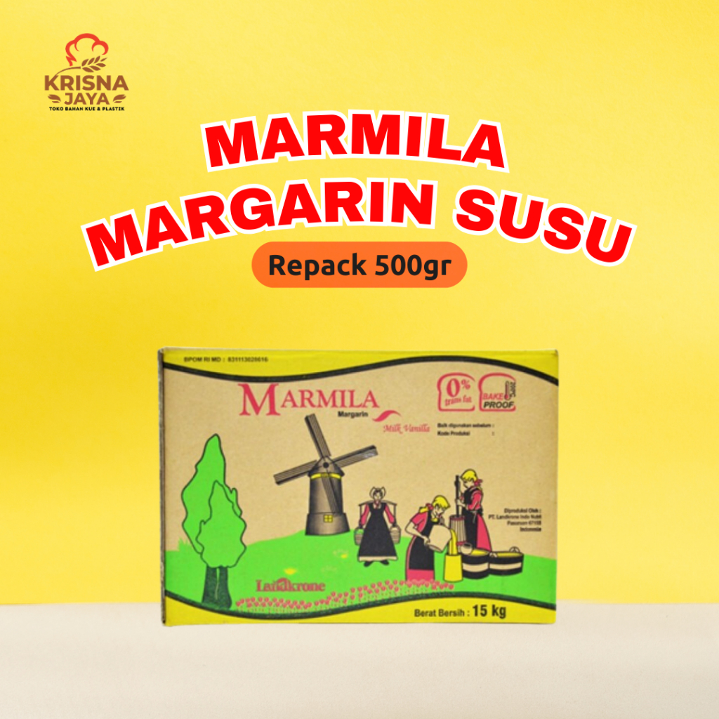 

Marmila Margarin Susu 500gr