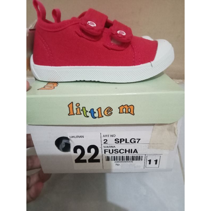Sepatu Sneaker anak Little M (Original)