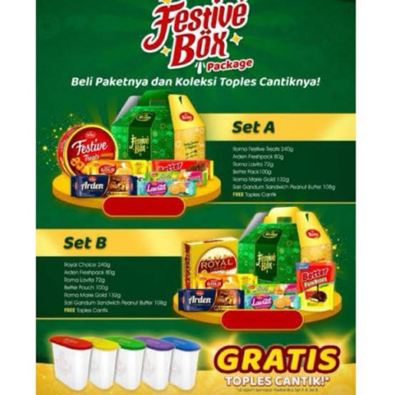 

Hampers festive box