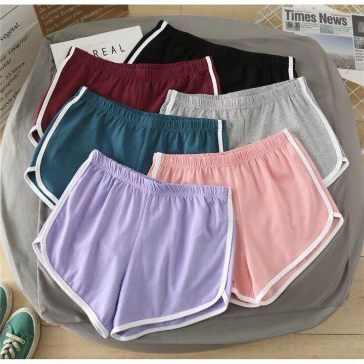 harga grosir 12 pcs celana hotpants anak cewek pendek seksi bahan katun motif polos termurah